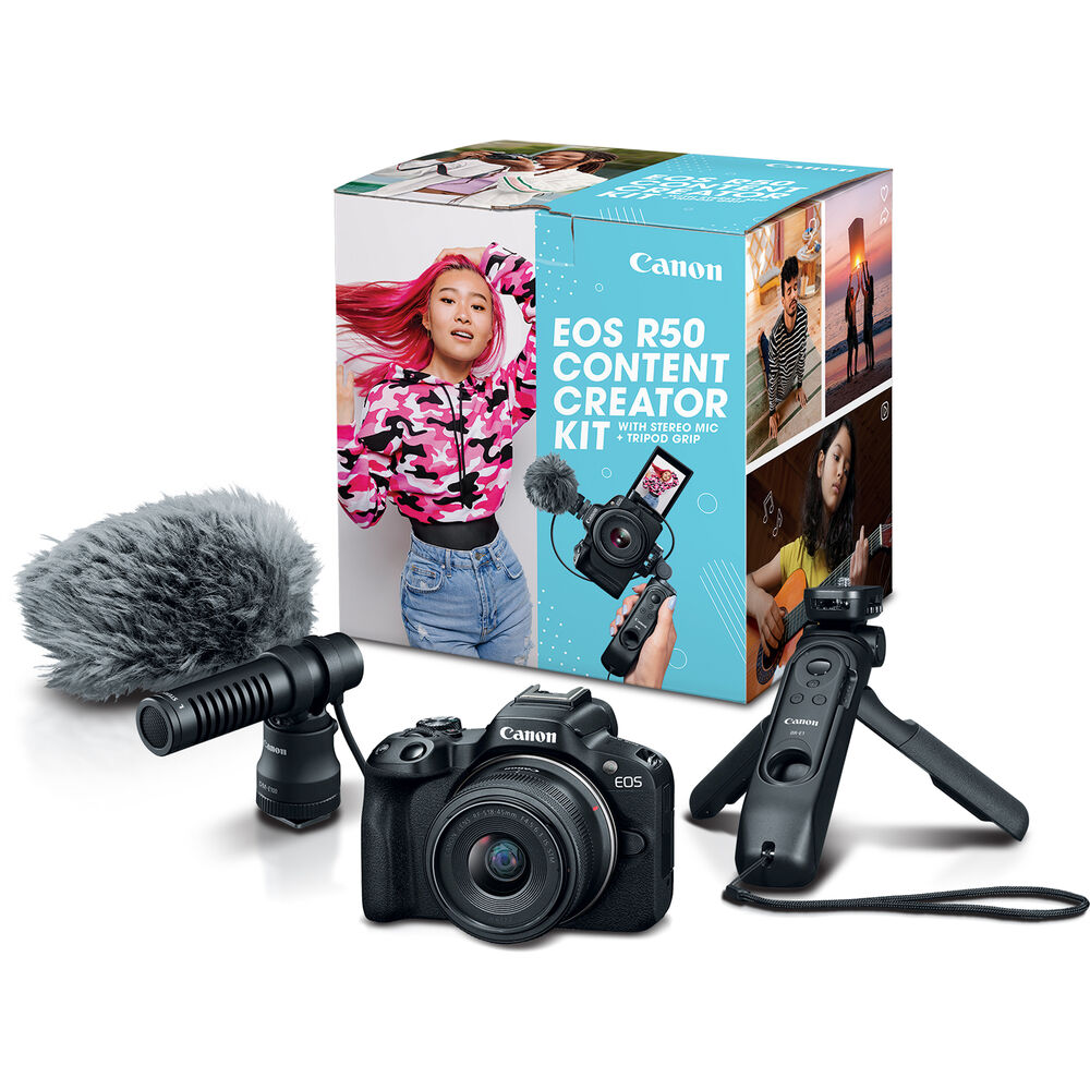 Canon EOS R50 (Content Creator Kit)